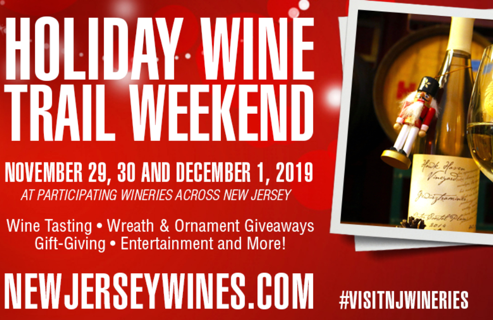Holiday Wine Trail Weekend Nov 29, 30 & Dec 1